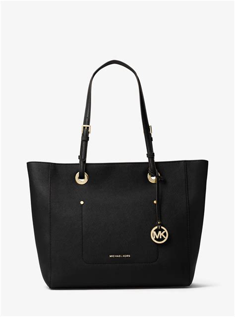 michael kors black totes